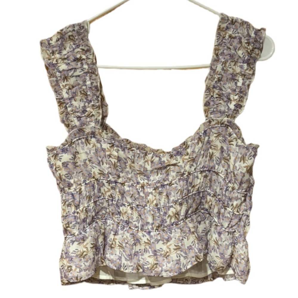 ASTR THE LABEL Smocked Tank